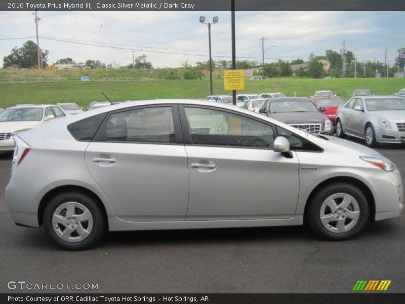 Classic Silver Metallic / Dark Gray 2010 Toyota Prius Hybrid III