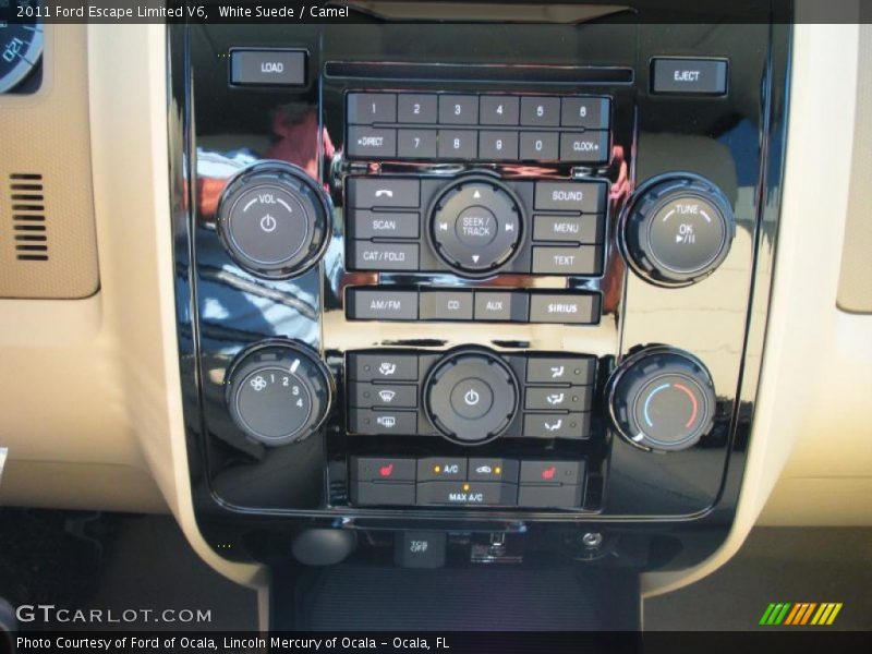 White Suede / Camel 2011 Ford Escape Limited V6