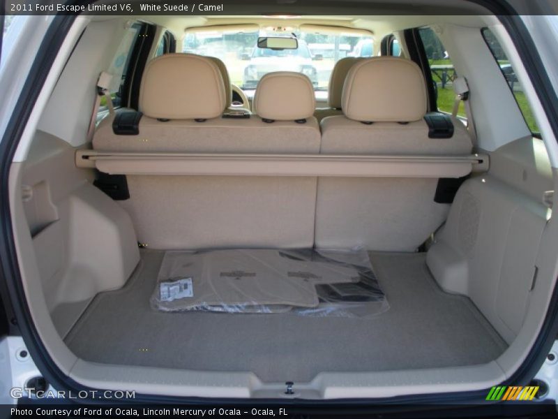 White Suede / Camel 2011 Ford Escape Limited V6