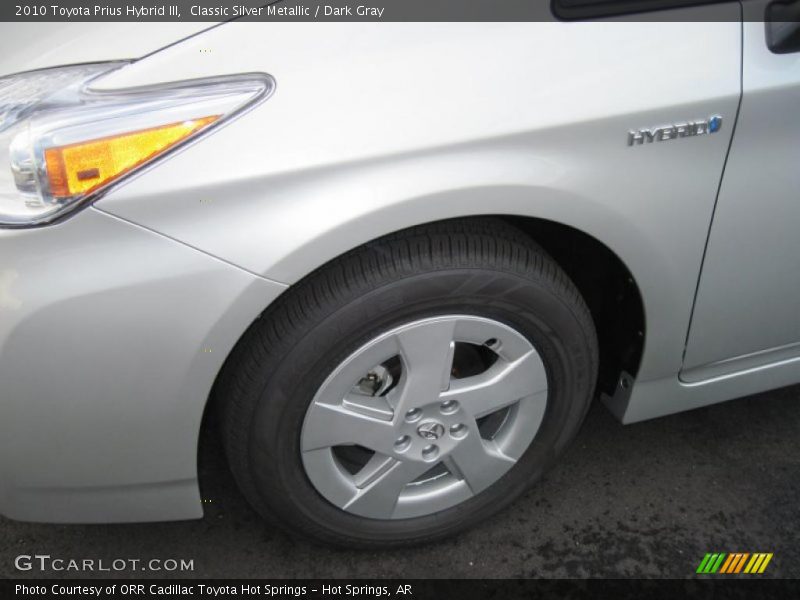 Classic Silver Metallic / Dark Gray 2010 Toyota Prius Hybrid III