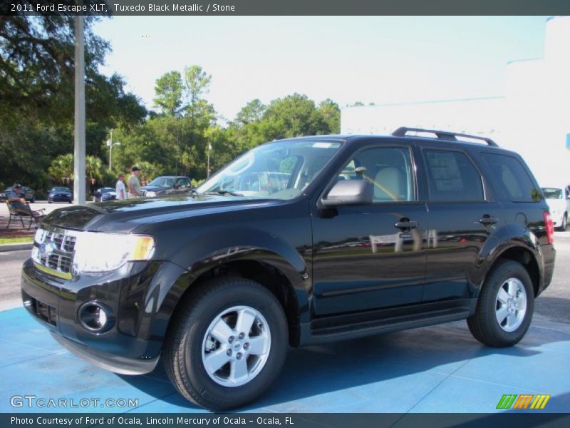 Tuxedo Black Metallic / Stone 2011 Ford Escape XLT