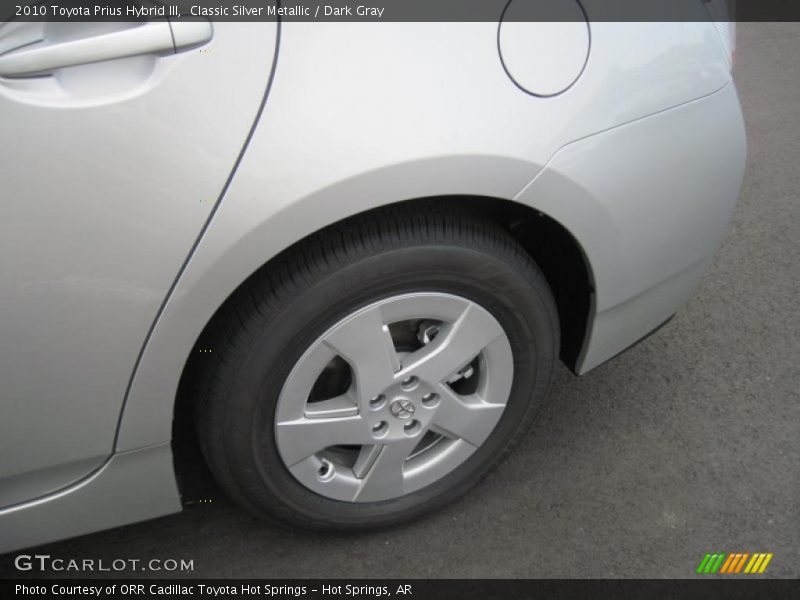 Classic Silver Metallic / Dark Gray 2010 Toyota Prius Hybrid III
