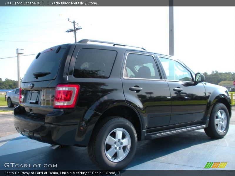 Tuxedo Black Metallic / Stone 2011 Ford Escape XLT