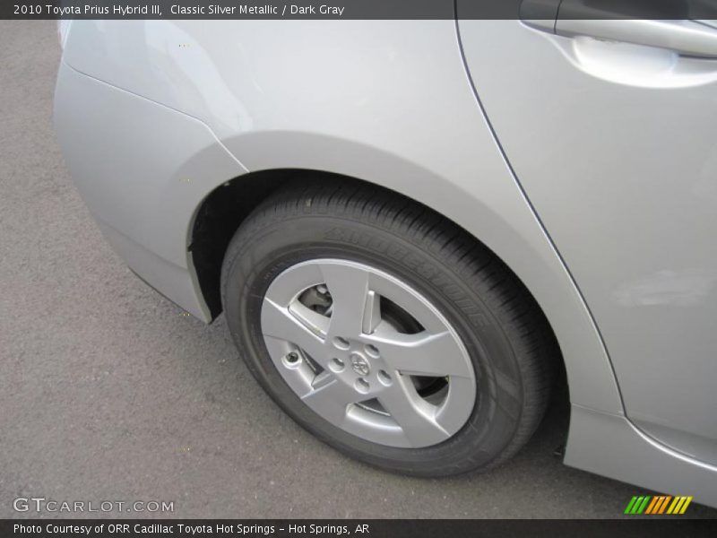 Classic Silver Metallic / Dark Gray 2010 Toyota Prius Hybrid III