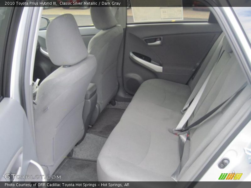 Classic Silver Metallic / Dark Gray 2010 Toyota Prius Hybrid III