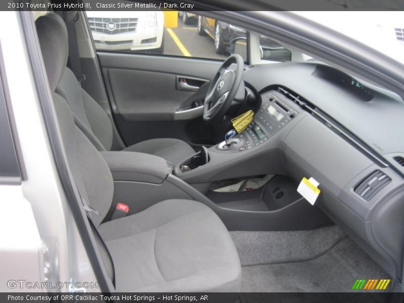 Classic Silver Metallic / Dark Gray 2010 Toyota Prius Hybrid III