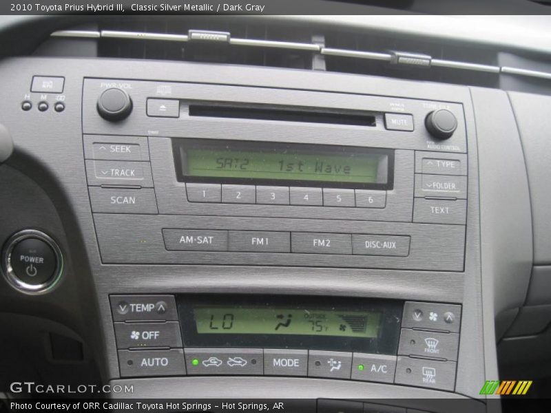 Classic Silver Metallic / Dark Gray 2010 Toyota Prius Hybrid III