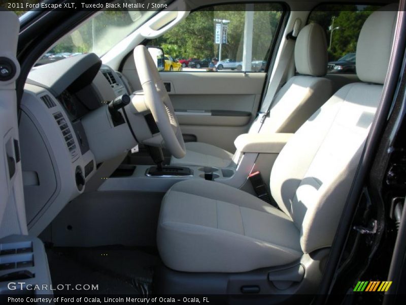 Tuxedo Black Metallic / Stone 2011 Ford Escape XLT