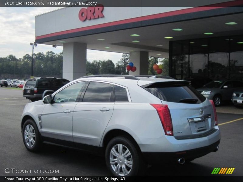 Radiant Silver / Shale/Ebony 2010 Cadillac SRX V6