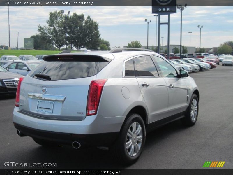 Radiant Silver / Shale/Ebony 2010 Cadillac SRX V6