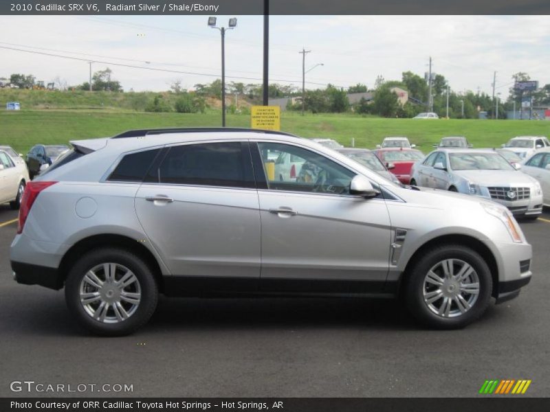 Radiant Silver / Shale/Ebony 2010 Cadillac SRX V6