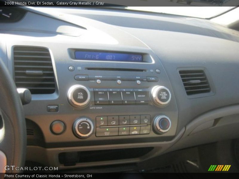 Galaxy Gray Metallic / Gray 2008 Honda Civic EX Sedan
