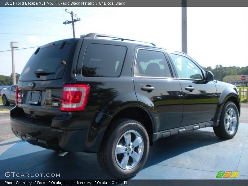 Tuxedo Black Metallic / Charcoal Black 2011 Ford Escape XLT V6