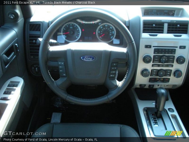 Tuxedo Black Metallic / Charcoal Black 2011 Ford Escape XLT V6