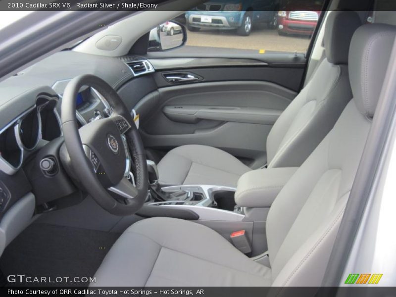 Radiant Silver / Shale/Ebony 2010 Cadillac SRX V6