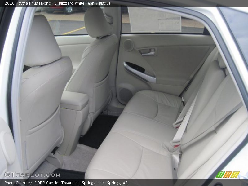 Blizzard White Pearl / Bisque 2010 Toyota Prius Hybrid III