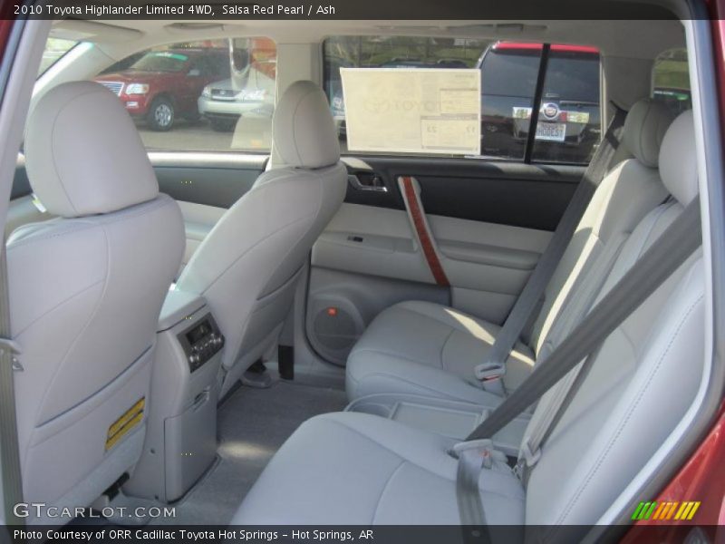 Salsa Red Pearl / Ash 2010 Toyota Highlander Limited 4WD