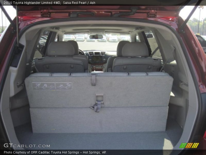 Salsa Red Pearl / Ash 2010 Toyota Highlander Limited 4WD