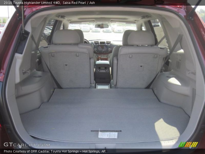 Salsa Red Pearl / Ash 2010 Toyota Highlander Limited 4WD