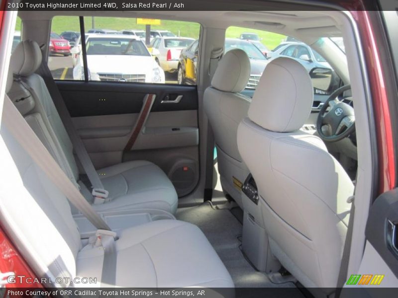 Salsa Red Pearl / Ash 2010 Toyota Highlander Limited 4WD