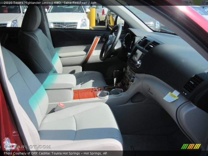 Salsa Red Pearl / Ash 2010 Toyota Highlander Limited 4WD