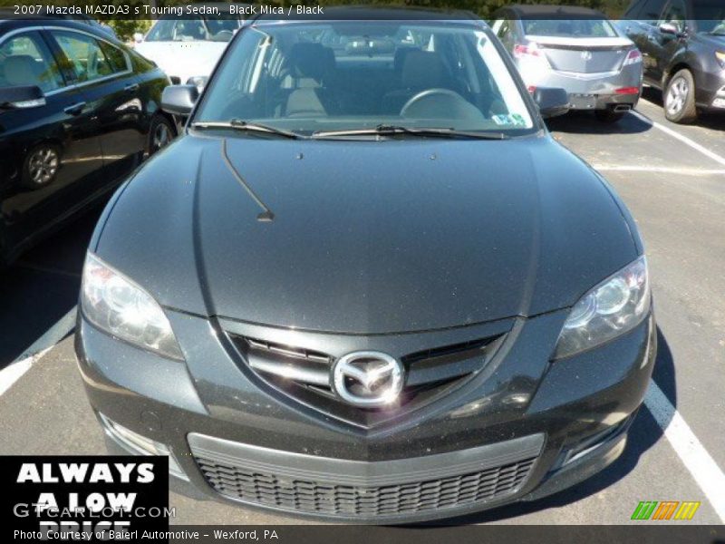 Black Mica / Black 2007 Mazda MAZDA3 s Touring Sedan