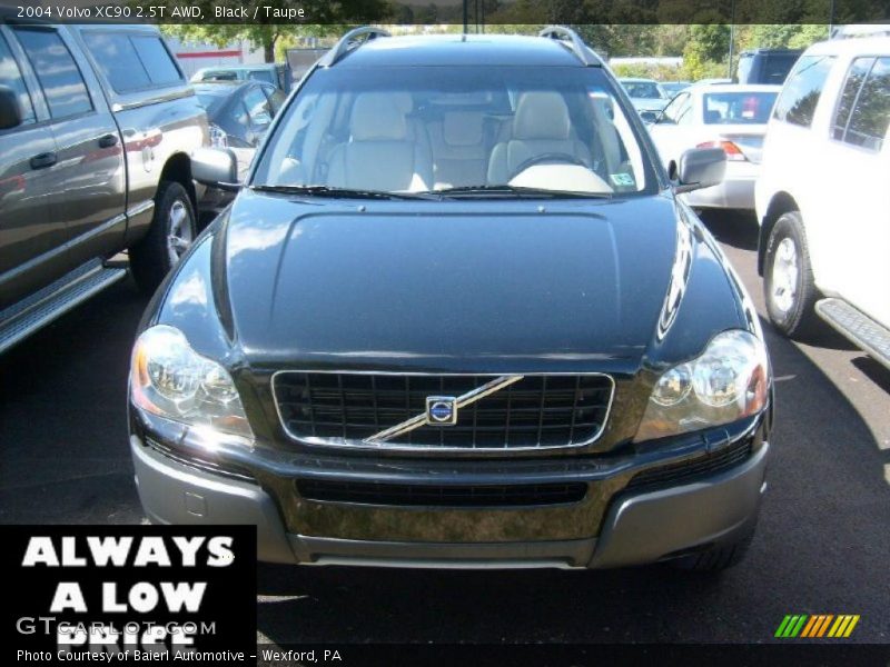 Black / Taupe 2004 Volvo XC90 2.5T AWD