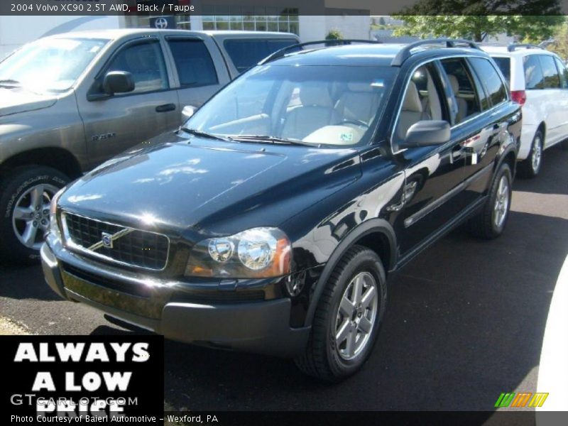 Black / Taupe 2004 Volvo XC90 2.5T AWD