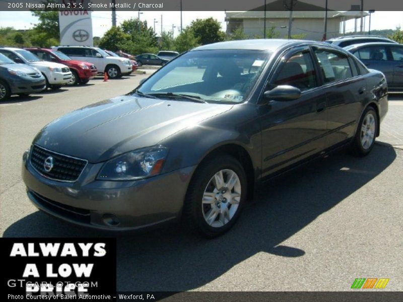 Smoke Metallic / Charcoal 2005 Nissan Altima 2.5 S