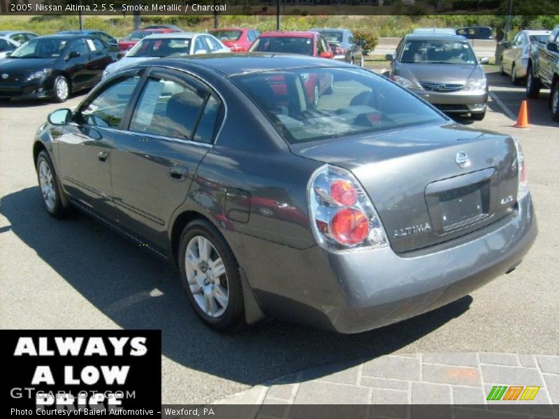 Smoke Metallic / Charcoal 2005 Nissan Altima 2.5 S