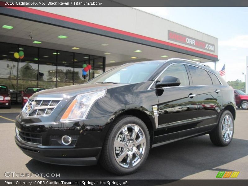 Black Raven / Titanium/Ebony 2010 Cadillac SRX V6