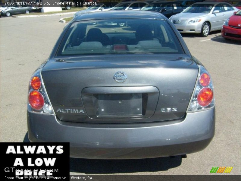 Smoke Metallic / Charcoal 2005 Nissan Altima 2.5 S