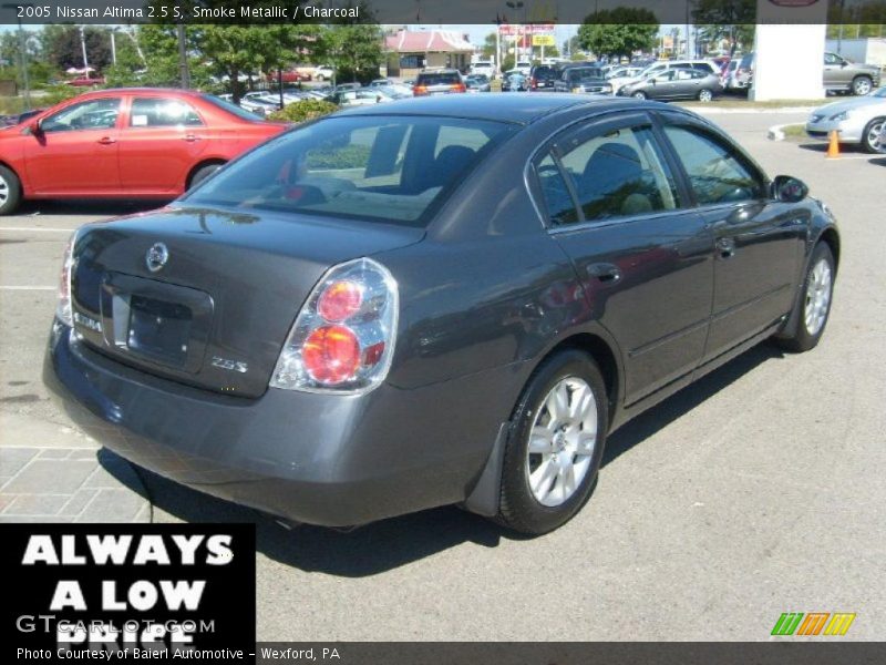 Smoke Metallic / Charcoal 2005 Nissan Altima 2.5 S