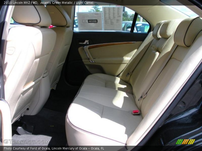 Atlantis Green Metallic / Light Camel 2010 Lincoln MKZ FWD