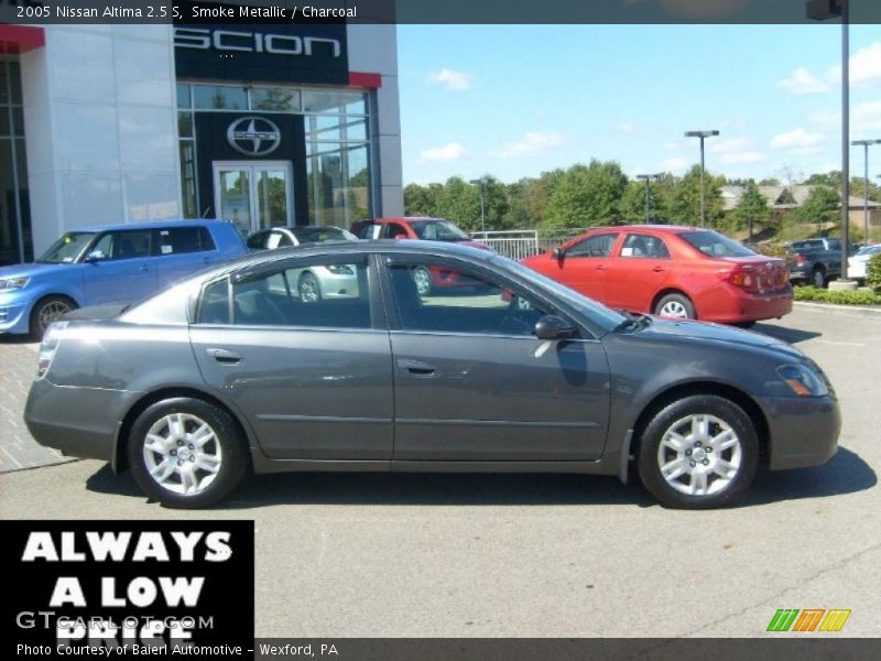 Smoke Metallic / Charcoal 2005 Nissan Altima 2.5 S