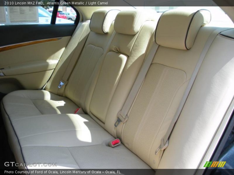 Atlantis Green Metallic / Light Camel 2010 Lincoln MKZ FWD