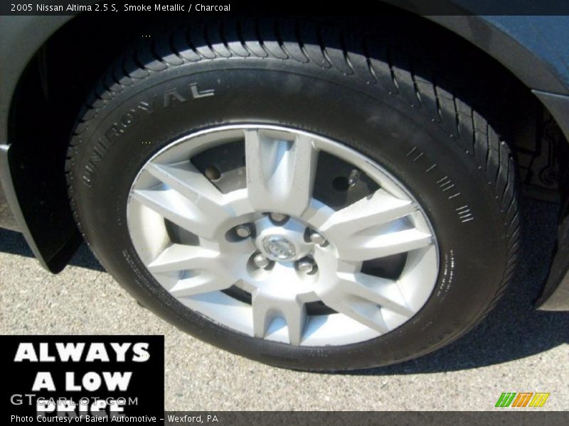 Smoke Metallic / Charcoal 2005 Nissan Altima 2.5 S