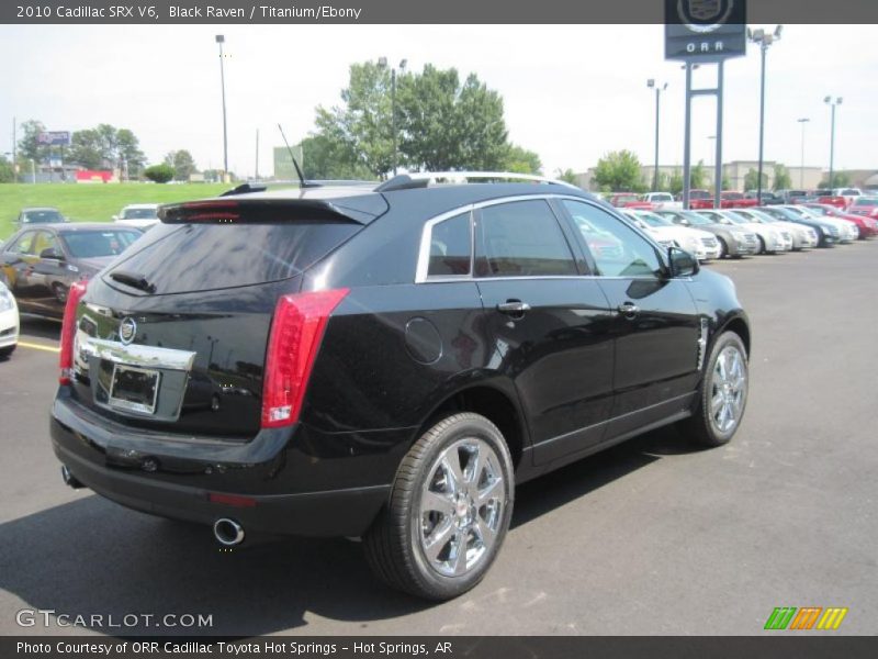 Black Raven / Titanium/Ebony 2010 Cadillac SRX V6