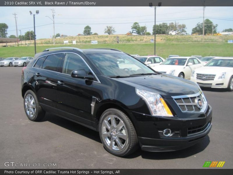 Black Raven / Titanium/Ebony 2010 Cadillac SRX V6