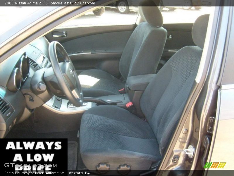 Smoke Metallic / Charcoal 2005 Nissan Altima 2.5 S