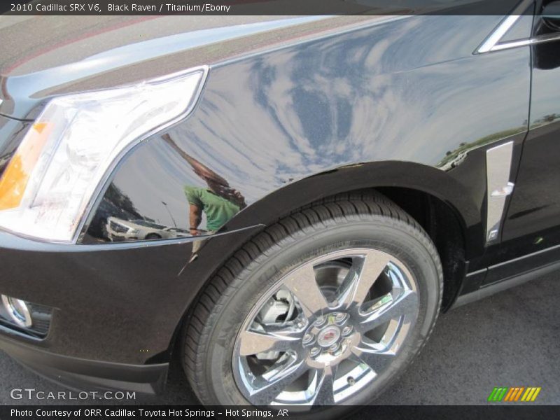 Black Raven / Titanium/Ebony 2010 Cadillac SRX V6