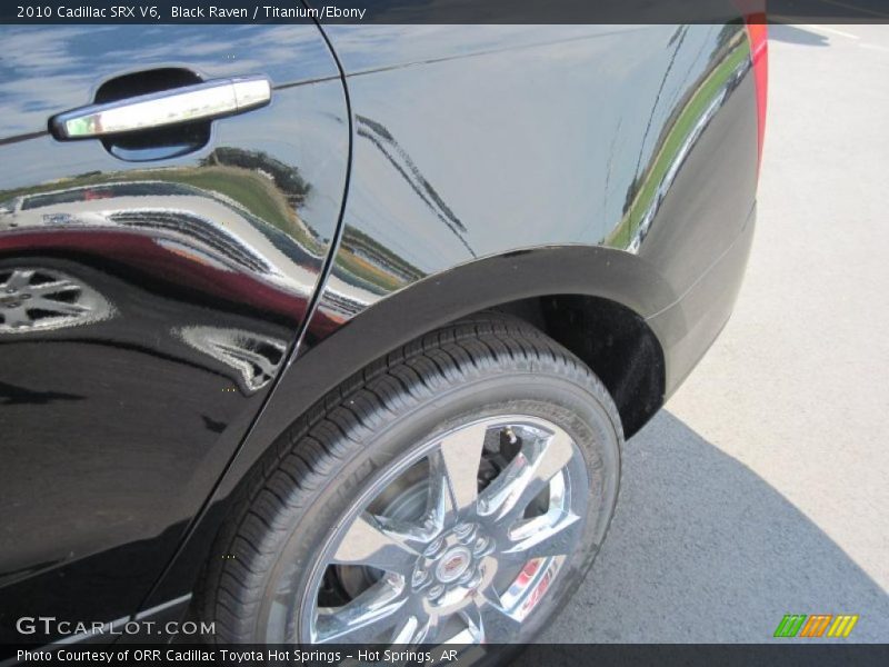 Black Raven / Titanium/Ebony 2010 Cadillac SRX V6
