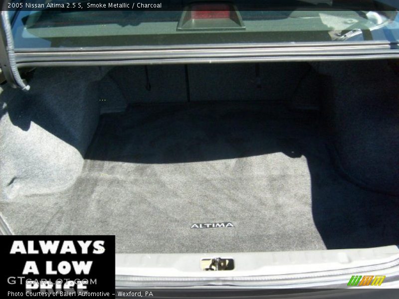 Smoke Metallic / Charcoal 2005 Nissan Altima 2.5 S