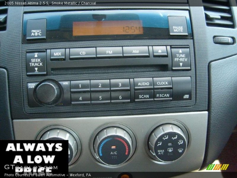 Smoke Metallic / Charcoal 2005 Nissan Altima 2.5 S