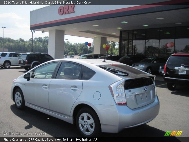 Classic Silver Metallic / Dark Gray 2010 Toyota Prius Hybrid III