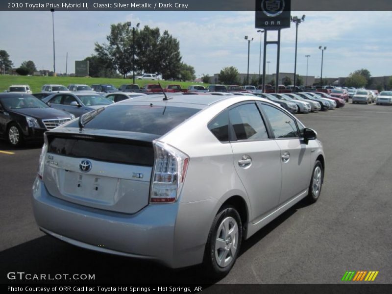 Classic Silver Metallic / Dark Gray 2010 Toyota Prius Hybrid III