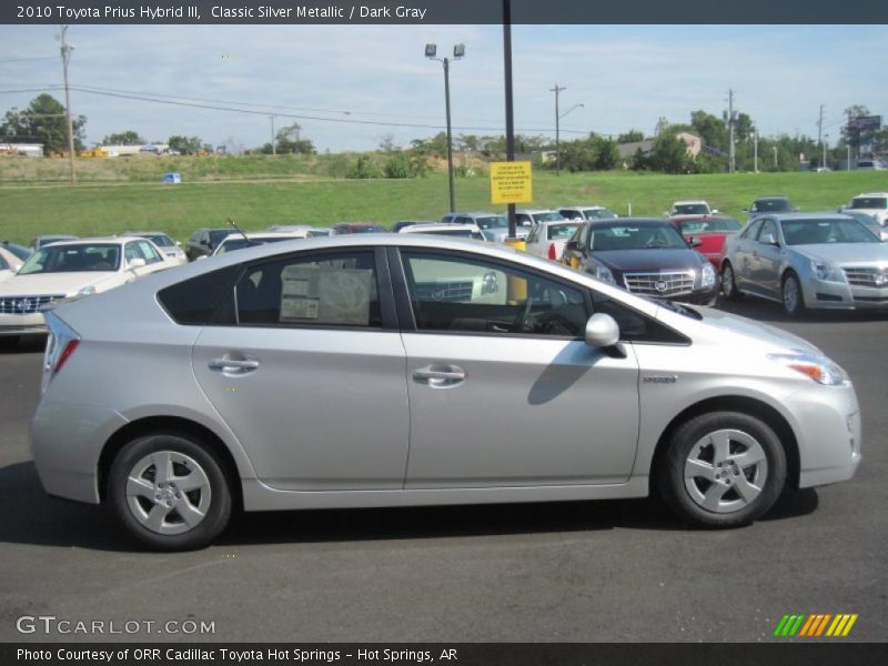 Classic Silver Metallic / Dark Gray 2010 Toyota Prius Hybrid III