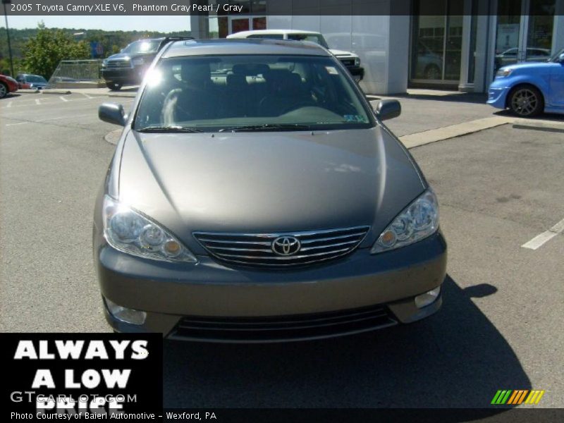 Phantom Gray Pearl / Gray 2005 Toyota Camry XLE V6