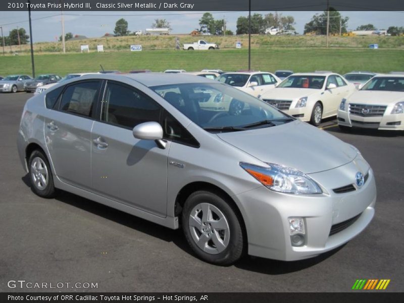 Classic Silver Metallic / Dark Gray 2010 Toyota Prius Hybrid III