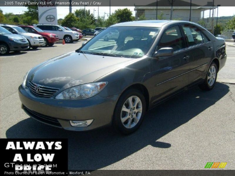 Phantom Gray Pearl / Gray 2005 Toyota Camry XLE V6